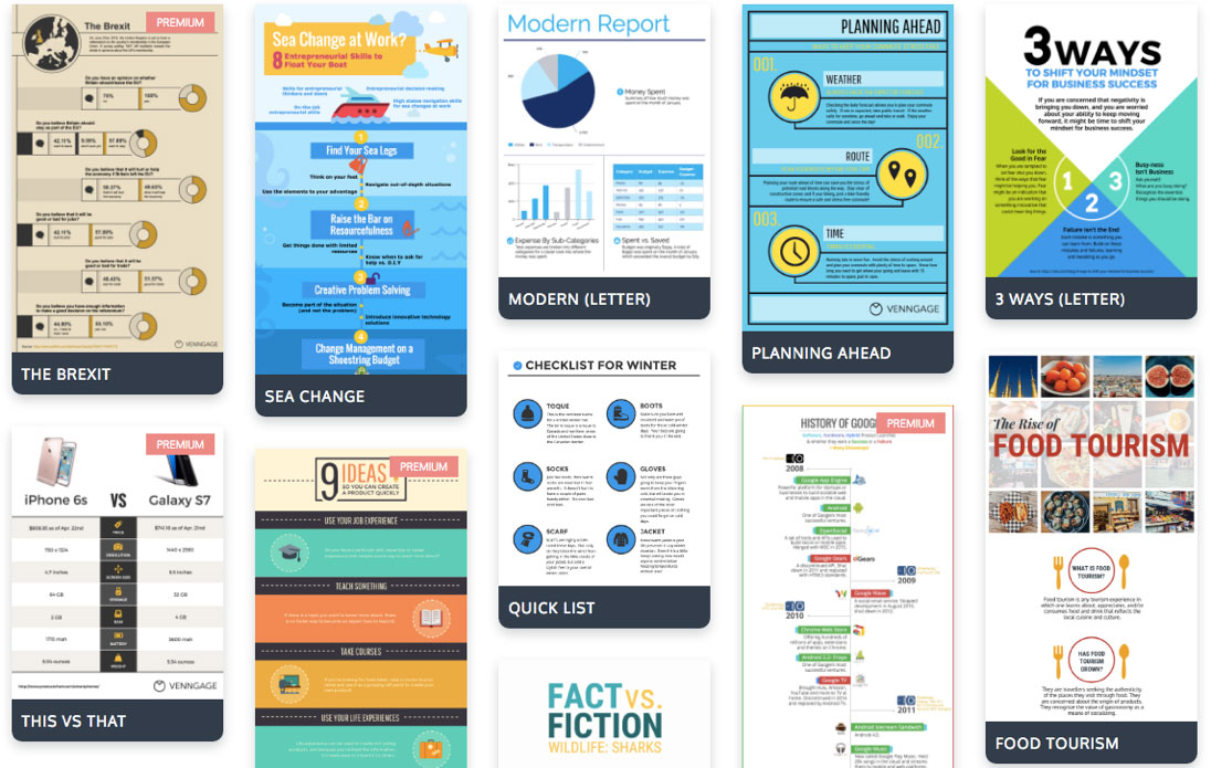 vangage layout web